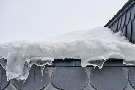Icicles on Roof